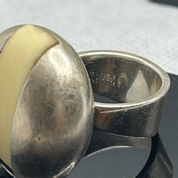 Vintage ring by Joachim s’paliu sterling - Picture 2 of 12